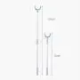 Closet Stick Pole,Closet Hook,Fashion Aluminum Alloy Telescopic Extending Reach Stick Clothes Poles/Rod/Hanger/Fork/Rail/Hooker/Stick for Clothes Rack/Closet/Ceiling/Shelf (Cerulean)