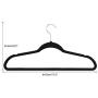 Yosoo Clothes Hanger, 20Pcs Pack Heavy-Duty Velvet Hangers Non Slip Clothes Hangers with 360 Swivel Hanger Hook for Coat Suit Shirt Dress Pants