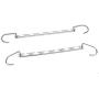 HNNATTA Multifunctional Metal Clothes Closet Hangers Clothing Organizer Clothes Hanger