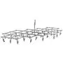 Vosarea Stainless Steel Clothes Hanger Space Saving Foldable Clothes Hangers Non-Slip with 35pcs Clips for Drying Clthes,Towels,Underwear,Socks Vosarea Stainless Steel Clothes Hanger Space Saving Foldable Clothes Hangers Non-Slip with 35pcs Clips for Drying Clthes,Towels,Underwear,Socks