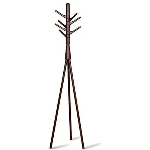 Coat Rack Floor-Standing Bedroom Solid Wood Simple Clothes Rack Multifunctional Hanger Wall Hanger Wood Color Haiming (Color : Brown) Coat Rack Floor-Standing Bedroom Solid Wood Simple Clothes Rack Multifunctional Hanger Wall Hanger Wood Color Haiming (Color : Brown)