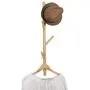 LOHO Natural Wood Coat Rack Wall Mounted 4 Hooks Hat Clothes Scarves Rack Door Entryway Hanger Hall Tree (Wood, Beech)