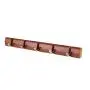 Coat Rack Creative Wood Folding Clothes Hook Wall Hanging Wall Hanger Door Clothes Hook Coat Hook 5 Hook Size: 6035.5cm Clothes Hook Coat Rack Creative Wood Folding Clothes Hook Wall Hanging Wall Hanger Door Clothes Hook Coat Hook 5 Hook Size: 6035.5cm Clothes Hook