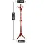 ZXUE Coat Rack Floor Solid Wood Bedroom Hangers Hall European Creative Living Room Clothes Rack Simple Multi-Purpose Hanger (Color : A)