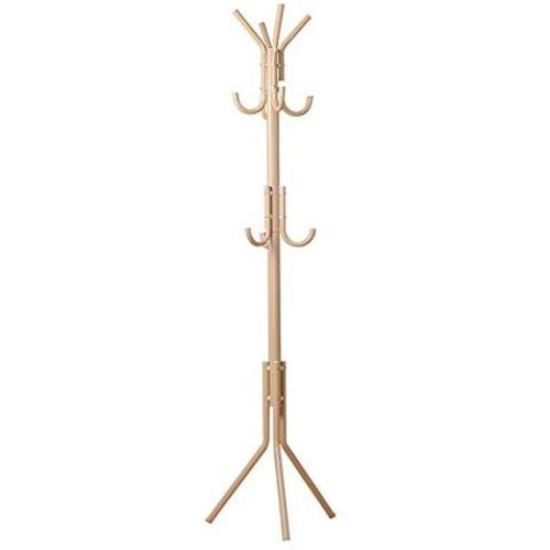 Coat Rack Floorstanding Modern Simple Bedroom Hangers Clothes Storage Rack 2 Colors Optional Wall Hanger White Living Room Haiming (Color : Gold)