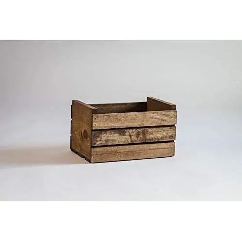 DarlaStudio 66 45 RPM Vinyl Record Storage Wood Crate DarlaStudio 66 45 RPM Vinyl Record Storage Wood Crate