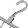 Milue 3D Space Saving Magic Clothes Hanger With Hook Cabinet Organizer 360 Rotation