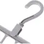 MEIYIN 3D Space Saving Magic Clothes Hanger with Hook Cabinet Organizer 360 Rotation
