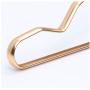 10pcs Random Color Cloth Hanger Durable Antideformation Aluminium Alloy Closet Adult Skirt Dress Clothing Towel Storage Rack Closet Space Saver