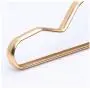 10pcs Random Color Cloth Hanger Durable Antideformation Aluminium Alloy Closet Adult Skirt Dress Clothing Towel Storage Rack Closet Space Saver