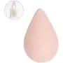 Vosarea Wall Hanging Hooks Wooden Water Drop Shaped Coat Hat Clothes Heavy Duty Hanger Raindrop Hooks