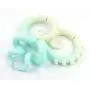 Glow Menhera Fairy Kei Yami Kawaii Sweet Lolita Tentacle Earrings Pastel Creepy Jewelry Harajuku Fake Faux Gauge Plug Goth Ear Hangers Kpop Anime Decora Octopus Tunnels Stretchers Tapers Piercings