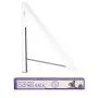 Stock Your Home Folding Clothes Hanger Wall Mounted Retractable Clothes Rack, Aluminum, Easy Installation - White 1 Pack