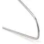 HANGERWORLD 10 Silver 16inch Wire Metal 13 Gauge Clothes Garment Coat Pants Bar Hangers HANGERWORLD 10 Silver 16inch Wire Metal 13 Gauge Clothes Garment Coat Pants Bar Hangers