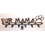 Dog Leash Wall Hanger Hook Holder Fur Mama Copper Vein color Handmade in USA