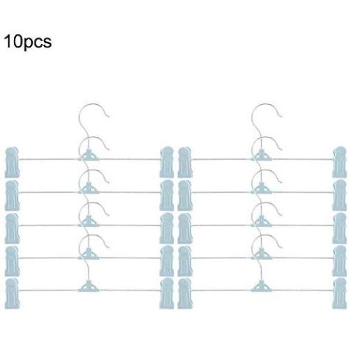 Wifehelper Coat Hanger - Multifunctional Adjustable Durable Coat Hanger with Clip for Clothes Bra Underwear 10pcs/ Set(Blue) Wifehelper Coat Hanger - Multifunctional Adjustable Durable Coat Hanger with Clip for Clothes Bra Underwear 10pcs/ Set(Blue)