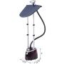 HOMCOM Fabric Garment Steamer for Clothes, Hanging Full Size, 2.8 Liter, 1350W, 2 Power Settings, Dark Red