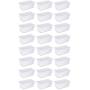 Sterilite 16428012 6 Quart White Storage Boxes (Pack of 24)