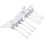 EvaroFly Multipurpose Portable Stretch Magic Folding Hanger, Save Space Storage Clothes Hanger, Household Travel Camping -White 52x42x23cm EvaroFly Multipurpose Portable Stretch Magic Folding Hanger, Save Space Storage Clothes Hanger, Household Travel Camping -White 52x42x23cm