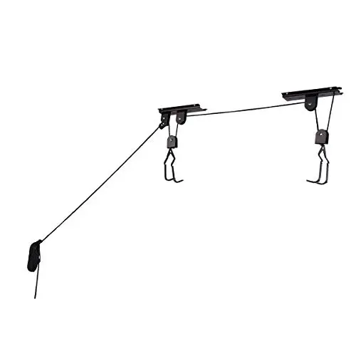 2005 RAD Cycle Products Heavy Duty Bike Lift Hoist For Garage Storage 100lb Capacity Mountain Bicycle Hoist 2005 RAD Cycle Products Heavy Duty Bike Lift Hoist For Garage Storage 100lb Capacity Mountain Bicycle Hoist