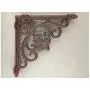 2 Pack Ornate Cast Iron Farmhouse Fleur de lis Antique Style Brown/Black Shelf Bracket & Plant Hanger Perfect for Shelves Around The House 1.5-Inch x 7.5-Inch x 7.5-Inch CI152 2 Pack Ornate Cast Iron Farmhouse Fleur de lis Antique Style Brown/Black Shelf Bracket & Plant Hanger Perfect for Shelves Around The House 1.5-Inch x 7.5-Inch x 7.5-Inch CI152