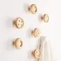 BoeWan Convenient and Practical Home Hook Durable Wooden Coat Hook, 4 Pack Natural Wall Mounted Clothes Scarf Hat and Bag Storage Hangers Towel Rack Bedroom (Color : Natural, Size : Free Size) BoeWan Convenient and Practical Home Hook Durable Wooden Coat Hook, 4 Pack Natural Wall Mounted Clothes Scarf Hat and Bag Storage Hangers Towel Rack Bedroom (Color : Natural, Size : Free Size)