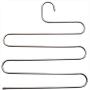 PROGLEAM Industrial Hardware, 5 Layers Pants Hanger Trousers Towels Hanging Cloth Clothing Rack Space Saver