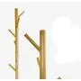 D&LE Coat Rack Free Standing, Wooden Enterway Hall Tree Coat Hanger Holder 8 Hooks Solid Wood Base for Coat Has Clothes-White 38x175cm(15x69inch)
