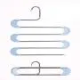 almost Practical Durable Folding 5 Layers Pants Hangers S-Shape Trousers Hangers Stainless Steel Clothes Hangers Closet Space Saving Home Multifunctional Pants Rack Storage Rack Hangers almost Practical Durable Folding 5 Layers Pants Hangers S-Shape Trousers Hangers Stainless Steel Clothes Hangers Closet Space Saving Home Multifunctional Pants Rack Storage Rack Hangers