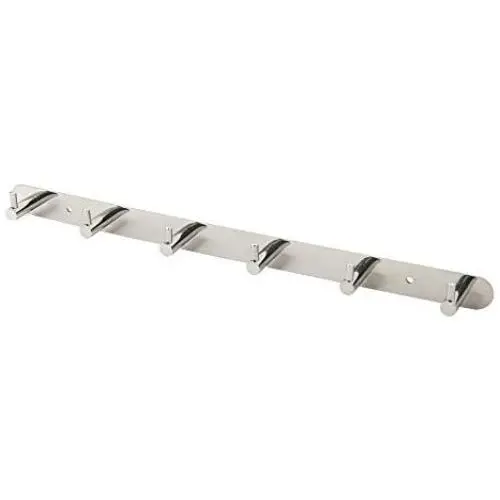 WEBI Polished 6 Peg SUS 304 Coat Robe Hook Hat Garment Rack Kitchen Bath Towel Holder Closet Clothes Hanger, Wall Mounted Bedroom Bathroom Entryway Accessories Home Office Storage Organization 304YZ6 WEBI Polished 6 Peg SUS 304 Coat Robe Hook Hat Garment Rack Kitchen Bath Towel Holder Closet Clothes Hanger, Wall Mounted Bedroom Bathroom Entryway Accessories Home Office Storage Organization 304YZ6
