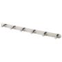 WEBI Polished 6 Peg SUS 304 Coat Robe Hook Hat Garment Rack Kitchen Bath Towel Holder Closet Clothes Hanger, Wall Mounted Bedroom Bathroom Entryway Accessories Home Office Storage Organization 304YZ6