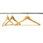 Tiger Chef 60 Pack Wood Hangers with Swivel Hook, Coat Hanger, Clothes Hangers Wood for Suits, Shirs, Coats, Sweaters, Jackets and More (60 Pack)