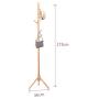 Y.H.Valuable Coat Racks Standing Coat Rack Clothes Home Floor Standing Coat Rack Hat Stand Hanger Waterproof Vintage,Birch Hangers Storage Bedroom Hallway Entryway Furniture