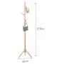 Y.H.Valuable Coat Racks Standing Coat Rack Clothes Home Floor Standing Coat Rack Hat Stand Hanger Waterproof Vintage,Birch Hangers Storage Bedroom Hallway Entryway Furniture