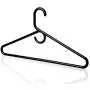 TINEFF Heavy Duty Plastic Hangers. Black Color, 24 Pack. Made in USA TINEFF Heavy Duty Plastic Hangers. Black Color, 24 Pack. Made in USA
