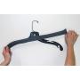 NAHANCO 2045C Foam Hanger Covers, Grey  (Bulk pack of 500)