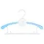 Hangers Plastic Kids, No-Slip Space Saving Clothes Hangers for Babies Toddler Children Youth Perfectly Sized for Kids 0-12 Years - Blue,30PACK