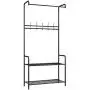 WYQSZ Coat Rack-Coat Rack Floor Bedroom Hanger Hanger Simple Clothes Rack Household Economic Hanger Rack - Coat Rack 8563 (Color : B)