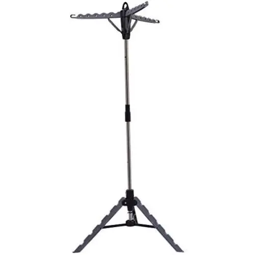 SKB family Clothes Hanger Drying Portable Multifunctional Retractable Laundry Racks Tripod