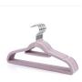 10pcs Random Color 42cm Hangers for Clothes Quality Eco-Friendly Flock Printing Magic Hanger Slip-Resistant Hangers Clothes Rack 10pcs Random Color 42cm Hangers for Clothes Quality Eco-Friendly Flock Printing Magic Hanger Slip-Resistant Hangers Clothes Rack