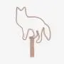 Unique Design Cactus & Fox Wall Mounted Coat Hook Decorative Robes & Towels Hook Clothes Hanger with Screw (Fox3) Unique Design Cactus & Fox Wall Mounted Coat Hook Decorative Robes & Towels Hook Clothes Hanger with Screw (Fox3)