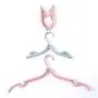 Yeldou 8Pcs Travel Hangers,Portable Folding Clothes Hangers Travel Accessories Foldable Clothes Drying Rack for Travel