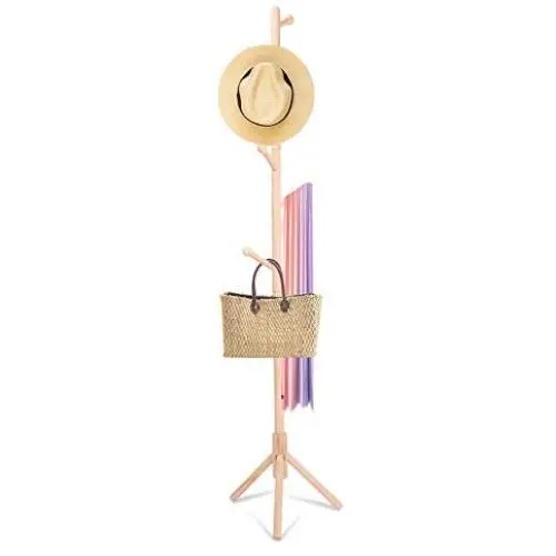 Greensen Coat Racks Free Standing Hall Tree Hatrack Coat Rack Stand, Wood Coat Hanger Tree with 8 Heavy Duty Hooks for Hats Clothes Suits Handbags Umbrella in Entryway Hallway Bedroom Office Use Greensen Coat Racks Free Standing Hall Tree Hatrack Coat Rack Stand, Wood Coat Hanger Tree with 8 Heavy Duty Hooks for Hats Clothes Suits Handbags Umbrella in Entryway Hallway Bedroom Office Use