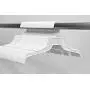Hanger Monster 16" White Plastic Dress Hangers 60 Pack, Middle Heavy Weight,Model# 304