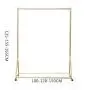 WZP Clothing Display Stand,Nano Gold Hanger,Simple Modern Clothing Store,Household Removable Hanger Floor-Standing/Golden / 120×165CM WZP Clothing Display Stand,Nano Gold Hanger,Simple Modern Clothing Store,Household Removable Hanger Floor-Standing/Golden / 120×165CM