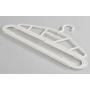 Home-X Expanding Hanger, Extendable Plastic Hanger for Heavy Clothes, Blankets, Towels, Duvets, and Accessories, Adjustable Hanger-18.5” to 30”W