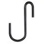 Rivexy 20 S Hook Pack - Black Coated, S Hooks for Hanging on Heavy Duty Shelving, Garage, Grid Wall, Storage Racks, Bakers Racks & Black Hanging Hooks for Hanging Pot & Pans on Shelf with Hooks Rivexy 20 S Hook Pack - Black Coated, S Hooks for Hanging on Heavy Duty Shelving, Garage, Grid Wall, Storage Racks, Bakers Racks & Black Hanging Hooks for Hanging Pot & Pans on Shelf with Hooks