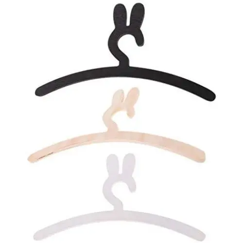 Jili Online 3pcs /Set Rabbits Baby Kids Wood Bunny Clothes Hanger Home Room Decor Jili Online 3pcs /Set Rabbits Baby Kids Wood Bunny Clothes Hanger Home Room Decor