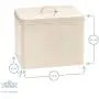 Harbour Housewares Industrial First Aid Boxes - Vintage Style 2-Tier Steel Medicine Storage Organiser - Cream Harbour Housewares Industrial First Aid Boxes - Vintage Style 2-Tier Steel Medicine Storage Organiser - Cream