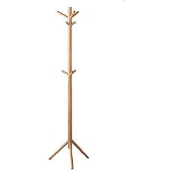 BAIF Coat Racks Lighting Oak Clothes Hanger Landing Simple Bedroom